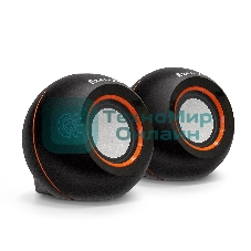 Акустическая система 2.0 ExeGate EX287053RUS Disco 180 (питание USB, 2х3Вт (6Вт RMS), 100-20000Гц, черный)