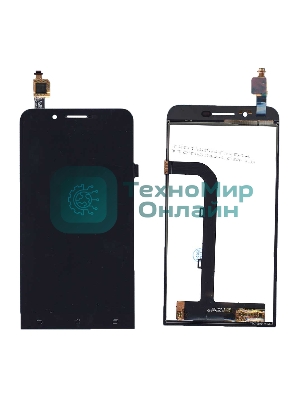 Дисплей для Asus ZenFone Go ZC500TG черный