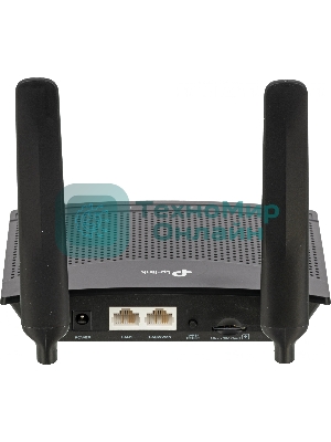 Роутер беспроводной TP-Link TL-MR100 N300 10/100BASE-TX/4G(3G) cat.4 черный