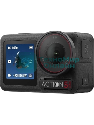Экшн-камера Dji Osmo Action 5 Pro Standard Combo 1xCMOS 12Mpix черный/черный
