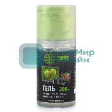 Чистящий набор Cactus CS-S3004 гель 200 мл + салфетка из микрофибры для экранов 200x230 мм