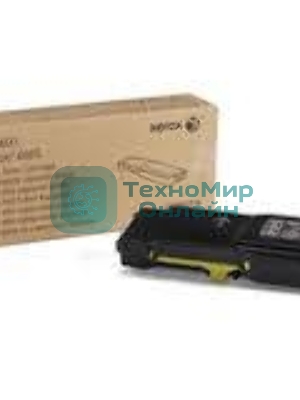 Картридж лазерный Xerox 106R02235 желтый для Xerox Phaser 6600/WC 6605 (6000 стр)(Channels)