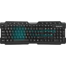 Клавиатура беспроводная Defender Element HB-195 RU USB черный