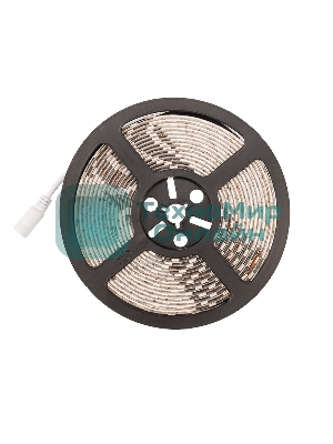 Лента светодиодная силикон, 10 мм, IP65, SMD 5050, 60 LED/m, 12 V, цвет свечения желтый