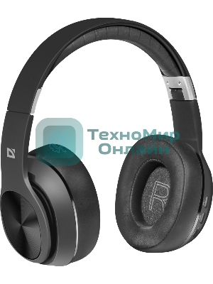 Беспроводные/проводные наушники Defender FreeMotion B540 черный, накладные, Bluetooth + проводной, до 10 ч