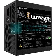 Блок питания Gigabyte GP-UD1000GM PG5 RTL, 1000Вт, 80 PLUS Gold, 120мм, модульный, черный