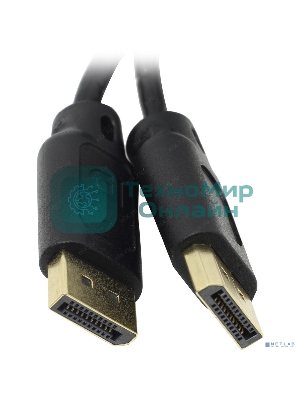 Кабель DisplayPort ExeGate EX-CC-DP-1.8 (20M/20M, 1,8м, v1.2)