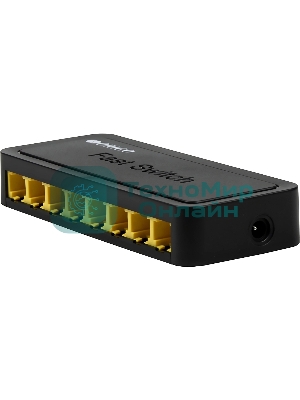 Коммутатор неуправляемый 8-портовый ORIGO OS1108/A1A 100 Мбит/с