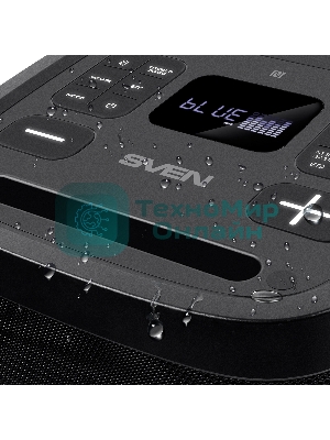 Мобильные колонки SVEN PS-950 2.0 черные 2x80 W Bluetooth
