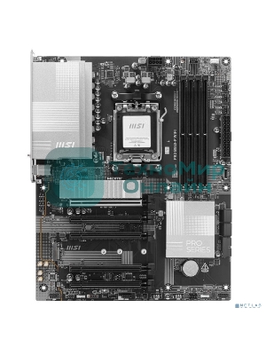 Материнская плата MSI PRO B840-P WIFI, Socket AM5, AMD B840, 4xDDR5, 4xSATA, 2xM.2, 1xPCI-E 4.0 x16, 1xPCI-E 3.0 x4, 3xPCI-E 3.0 x1, 1xHDMI, 1x 2.5Gb LAN, 4xUSB-A 2.0, 2xUSB-A 5Gbps, 1xUSB-C 5Gbps, 1xUSB-A 10Gbps, 1xUSB-C 10Gbps, 3x3.5 мм, 7.1, ATX