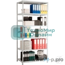 Металлические стеллажи Стеллаж MS 200KD/100x50/4 (Размеры внешние (ВхШхГ) 2000х1000х500 мм, 4 полки, с разборной стойкой)