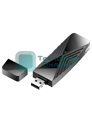 Сетевой адаптер Wi-Fi D-Link DWA-X1850 DWA-X1850/A1A AX1800 USB 3.0 (ант.внутр.)