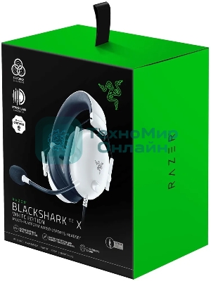 Гарнитура проводная Razer Blackshark V2 X - White