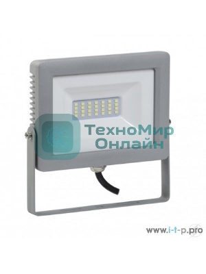 Прожектор IEK LPDO701-30-K03 СДО 07-30 светодиодный серый IP65 IEK