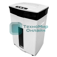 Шредер ГЕЛЕОС УМ28-5, DIN P-5 (5 ур-нь секр.), 28 литров, фрагмент 1,9х12мм, 13-14 лист (70г/м2), CD/пл.карты/скрепки/скобы,