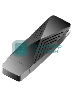 Сетевой адаптер Wi-Fi D-Link DWA-X1850 DWA-X1850/A1A AX1800 USB 3.0 (ант.внутр.)