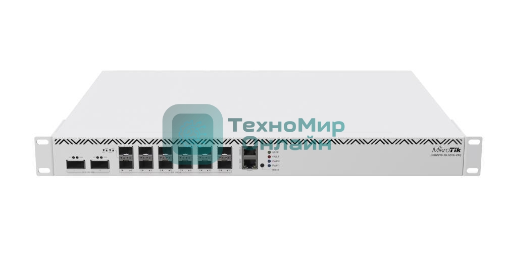Маршрутизатор MikroTik CCR2216-1G-12XS-2XQ 10/100/1000BASE-TX/SFP серый
