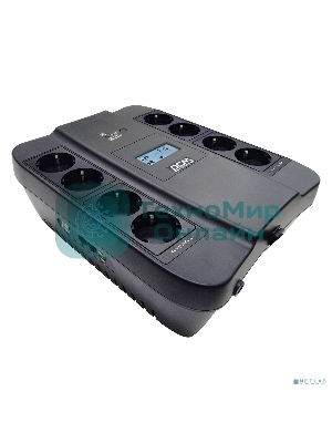 Источник бесперебойного питания Powercom Spider SPD-750U USB LCD 450Вт 750ВА черный