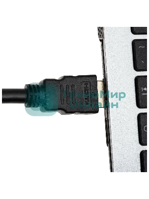 Кабель аудио-видео Cactus CS-HDMI.1.4-1 HDMI (m)/HDMI (m) 1м. позолоченные контакты черный