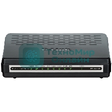 Маршрутизатор беспроводной D-Link DVG-N5402SP/1S/C1A 10/100BASE-TX черный