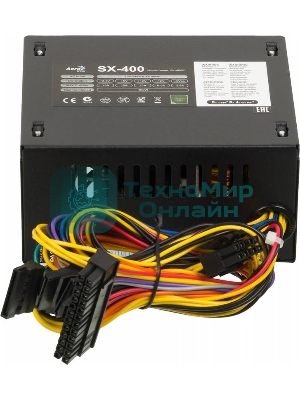 Блок питания Aerocool/Formula SX-400, 400W, 400Вт, 80мм, черный