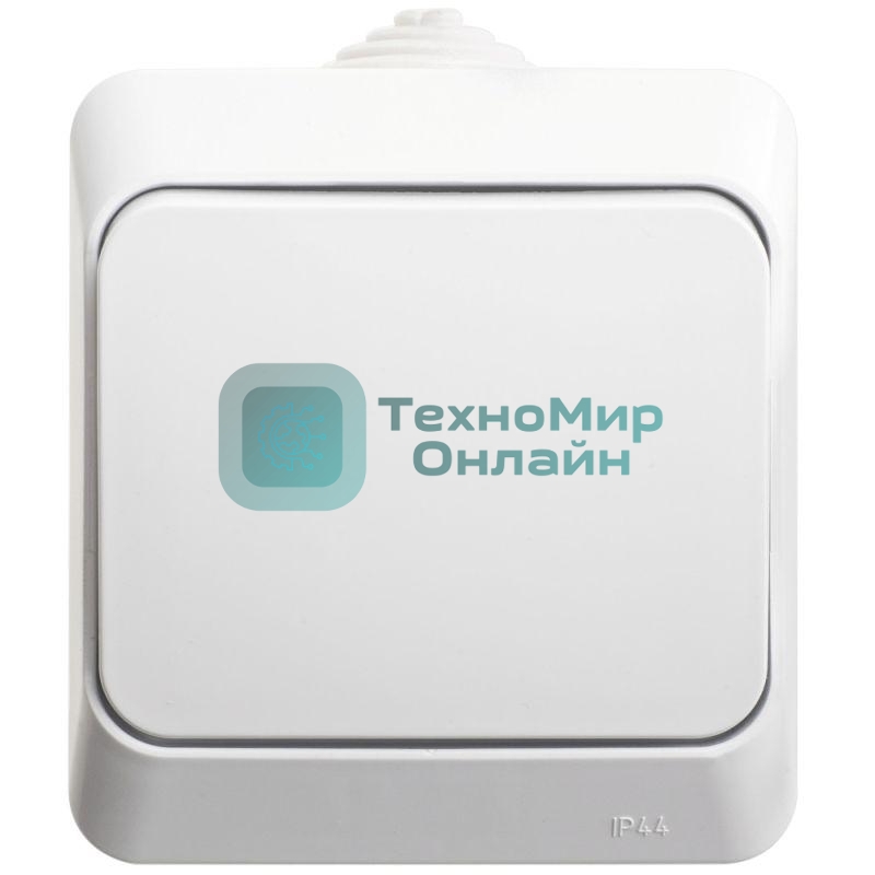 Переключатель 1-кл. ОП Этюд 10А IP44 бел. SchE BA10-046B