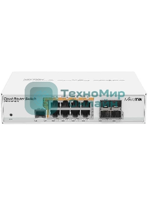 Маршрутизатор 8PORT 1000M 4SFP CRS112-8P-4S-IN MIKROTIK