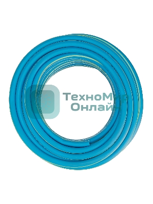 Шланг поливочный Palisad армированный 3 слойный ТЭП 1/2'', 35 м, лазурный