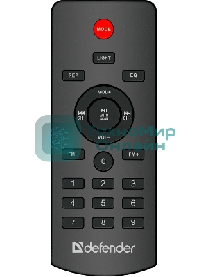 Портативная акустика Defender Rage 50 Вт Light/BT/FM/USB/LED/TWS черный