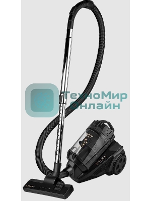 Пылесос Scarlett SC-VC80C307 черный, 450/2200 Вт, уборка сухая, пылесборник контейнер 3 л