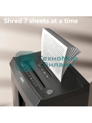 Шредер Deli ET097