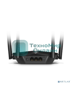 Двухдиапазонный роутер Mercusys MR1500X Wi-Fi 6 AX1500, до 300 Мбит/с на 2,4 ГГц + до 1201 Мбит/с на 5 ГГц