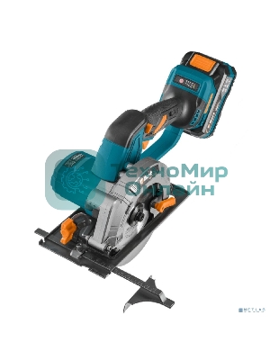 Пила циркулярная аккумуляторная Bort BHK-18Li-125 (2*3,0 А·ч + ЗУ)