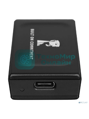 Внешний SSD Kingston Portable SSD 1TB External XS1000 BOC, Type-C/A, USB 3.2 Gen 2, R/W 1050/1000MB/s, 70x33x14мм, 69g., Black (60 мес)