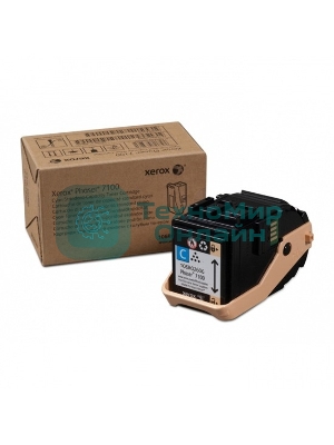 Картридж лазерный Xerox 106R02606 голубой для Phaser 7100 4500 стр.(Channels)