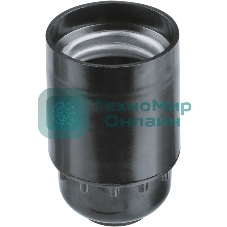 Патрон электрич. Navigator NLH-BL-E27 карболитовый