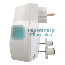 Разветвитель ZIS Pilot T USB, 4 розетки (евро с заземлением), 2*USB