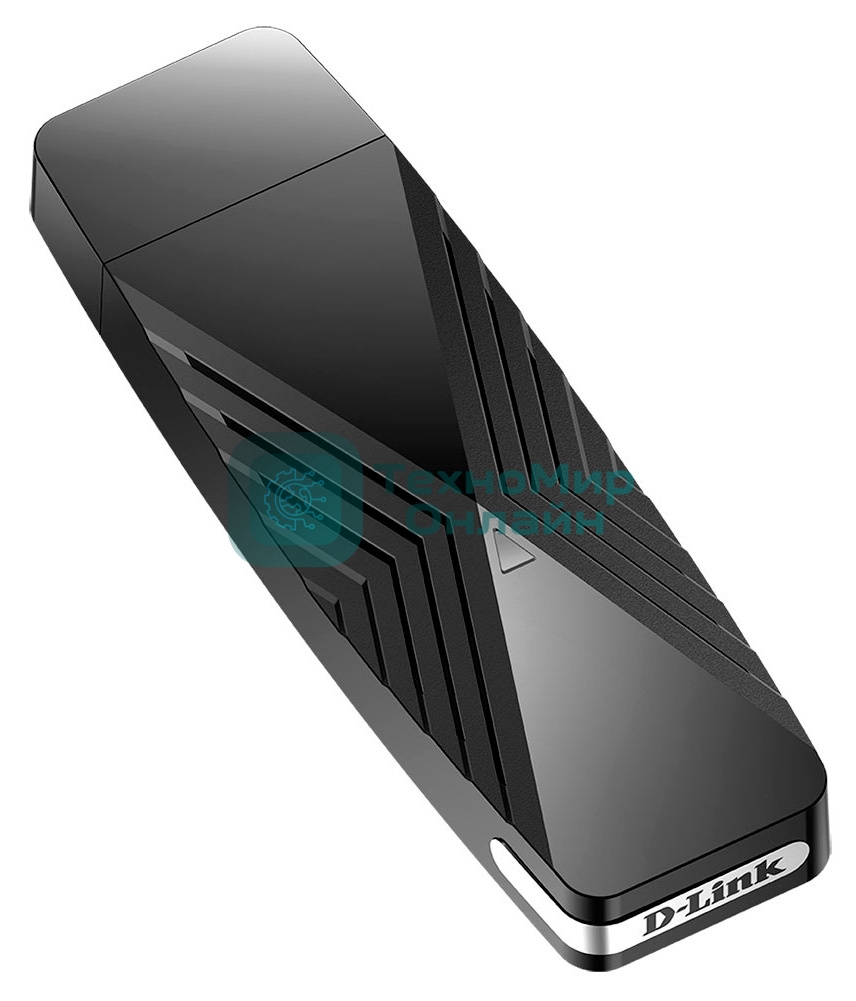 Сетевой адаптер Wi-Fi D-Link DWA-X1850 DWA-X1850/A1A AX1800 USB 3.0 (ант.внутр.)