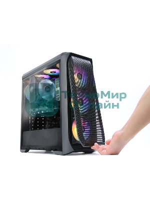 Компьютерный корпус ZALMAN N5 MF, ATX, черный, WINDOW, 1x5.25