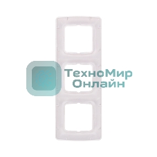 Рамка Kranz 3-я DEA горизонтальная бел (1/10/120)