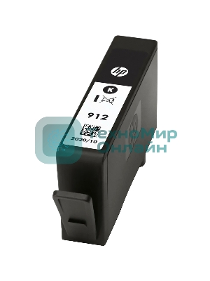 Картридж струйный HP 912 3YL80AE черный (300 стр.) для HP DJ IA OfficeJet 801x/802x