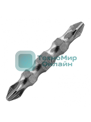 Набор бит двухстор. Gross PH2-PH2х45мм, сталь S2, 10шт.