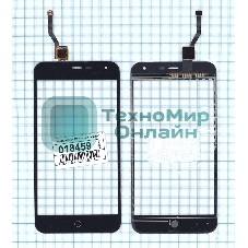 Сенсорное стекло (тачскрин) для Meizu M1 Mini черное