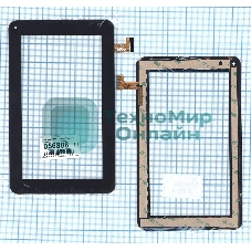 Сенсорное стекло (тачскрин) 10112-0A4945E, черное