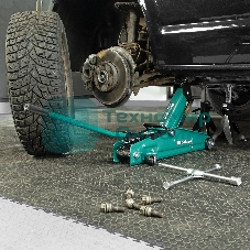 Домкрат гидравлический подкатной Сибртех 3 т, 135-400 мм