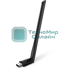Беспроводный двухдиапазонный USB2.0 адаптер TP-Link Archer T2U Plus, 433 Мбит/с + 200 Мбит/с