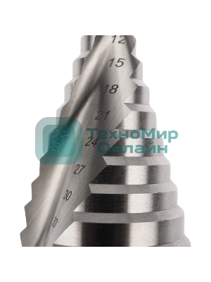 Сверло по металлу ступенчатое Kranz 9,0-36,0 мм 