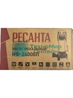 Фекальный насос НФ-24000Л Ресанта