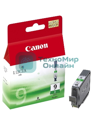 Картридж струйный Canon PGI-9G (1041B001) зеленый (14 мл.) для Canon Pixma 9500 (Mark II)