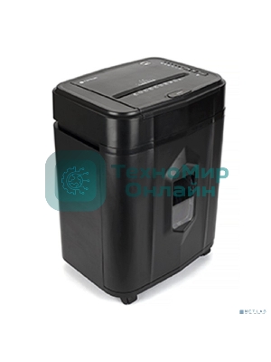 Шредер Heleos АП20-4 черный с автоподачей (секр.P-4) перекрестный 131лист. 20лтр. скрепки скобы пл.карты